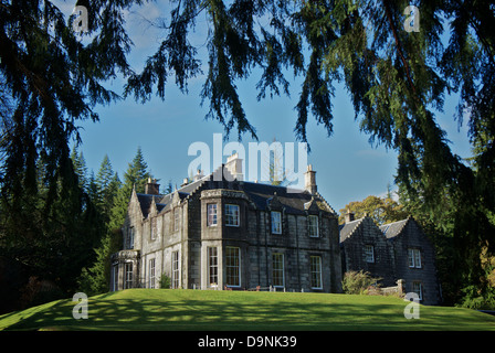 L''hôtel Ardanaiseig sur les rives du Loch Awe, Kilchrenan, Argyll, Scotland Banque D'Images