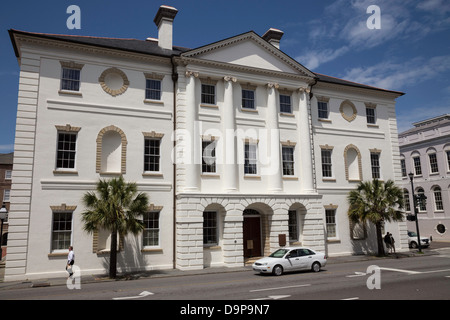 Palais de justice du comté de Charleston, sur Broad Street, Charleston, SC, États-Unis d'Amérique Banque D'Images