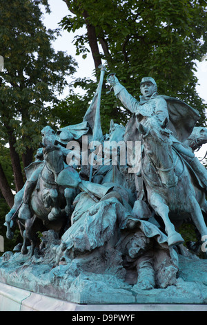 S Ulysse Grant Memorial, Washington, DC, USA Banque D'Images