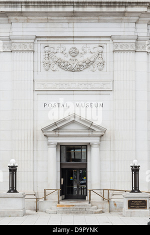 Le Musée National de la poste, situé en face de la gare Union à Washington, D.C., USA Banque D'Images