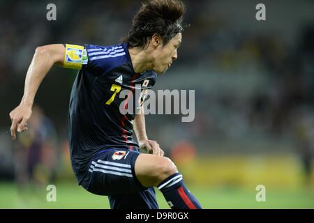 Yasuhito Endo (JPN), le 22 juin 2013 - Football : Coupe des Confédérations de la fifa, Brésil 2013 match du groupe A entre le Japon 1-2 Mexique au stade Mineirao de Belo Horizonte, Brésil. (Photo de Hitoshi Mochizuki/AFLO) Banque D'Images