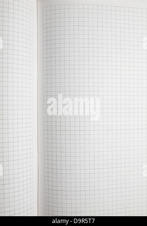 Fiche technique de l'ordinateur portable au carré blanc Banque D'Images