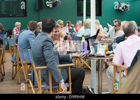 Wimbledon, Londres, Royaume-Uni. 25 juin 2013. Les Championnats de tennis de Wimbledon 2013 tenue à l'All England Lawn Tennis et croquet Club, Londres, Angleterre, Royaume-Uni. Credit : Duncan Grove/Alamy Live News Banque D'Images