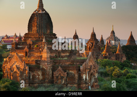 Les Temples de Bagan, Myanmar (Birmanie) Banque D'Images