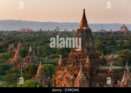 Les Temples de Bagan, Myanmar (Birmanie) Banque D'Images