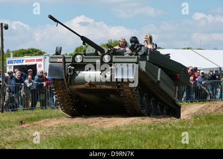 La guerre militaire Reconstitution faite à l'Overlord show, Waterlooville, Hampshire, Royaume-Uni Banque D'Images