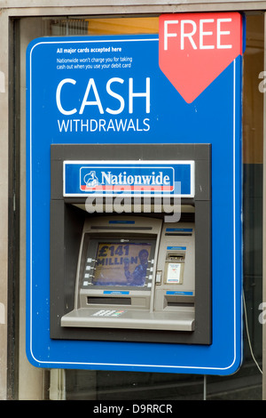 Un programme national de la Banque ATM cash machine Banque D'Images