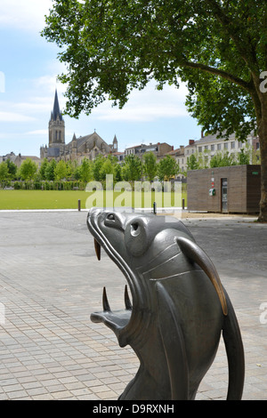 Dragons à Niort Ville,France. Banque D'Images