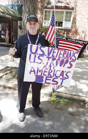 La Kings County Memorial Day Parade dans la Section de Bay Ridge, Brooklyn, NY, le 27 mai 2013. Banque D'Images