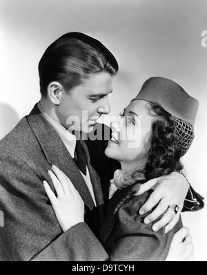 HELL'S KITCHEN 1939 Warner Bros film avec Ronald Reagan et Margaret Lindsay Banque D'Images