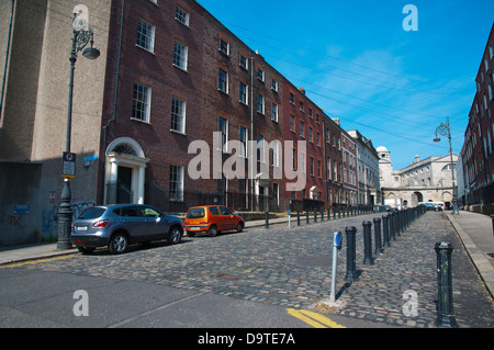 Henrietta Street la première rue résidentiel géorgienne existant à partir de 1730 le centre de Dublin Irlande Europe Banque D'Images