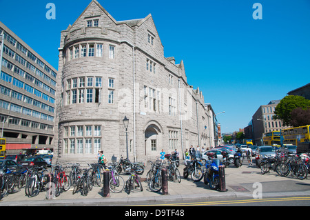 Pearse Street station de police de garde (1910) centre de Dublin Irlande Europe Banque D'Images