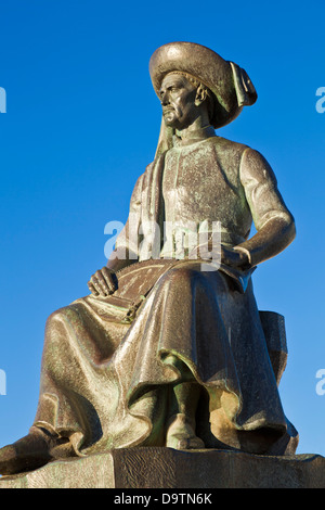 Statue d'Henri le Navigateur Lagos Algarve Portugal Europe de l'UE Banque D'Images