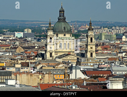 Saint Stephen's Basilica Budapest Hongrie Europe Banque D'Images