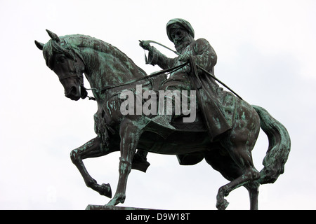 Mehmet Ali statue Kavala Grèce Banque D'Images