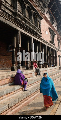 Temple de Pashupatinath à Katmandou, au Népal. Banque D'Images