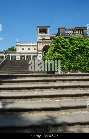 L'Orangerieschloss dans parc Sanssouci, Potsdam, Allemagne. Banque D'Images