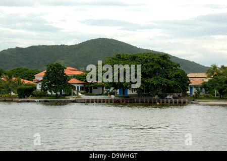 Beau complexe à Cabo Frio, Brésil Banque D'Images