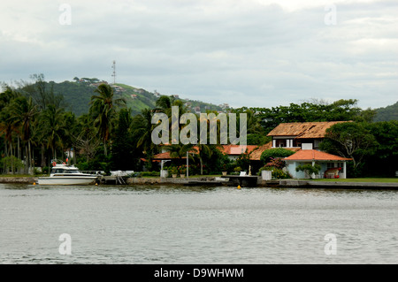 Beau complexe à Cabo Frio, Brésil Banque D'Images