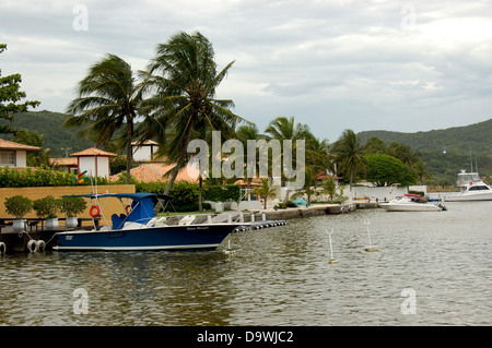 Beau complexe à Cabo Frio, Brésil Banque D'Images