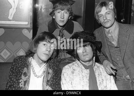 Le groupe pop britannique SOFT MACHINE à la London Speakeasy club en mai 1967. Banque D'Images