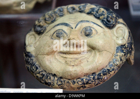 Objets exposés au Musée archéologique régional “Pietro Griffo” d’Agrigente est certainement l’un des musées archéologiques les plus importants et les plus visités de Sicile. Banque D'Images