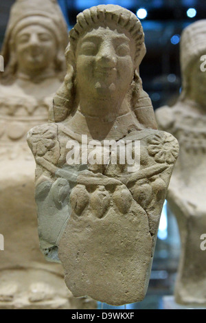 Objets exposés au Musée archéologique régional “Pietro Griffo” d’Agrigente est certainement l’un des musées archéologiques les plus importants et les plus visités de Sicile. Banque D'Images