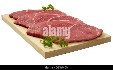 bœuf cru caillot Banque D'Images