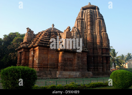 Raja rani,temple,l'Orissa bhubaneswar, Inde Banque D'Images