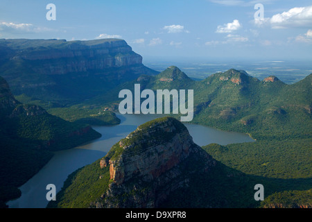 Vue sur le Blyde River Canyon, Mpumalanga, Afrique du Sud Banque D'Images