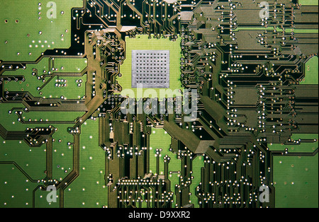 Circuit vert Banque D'Images