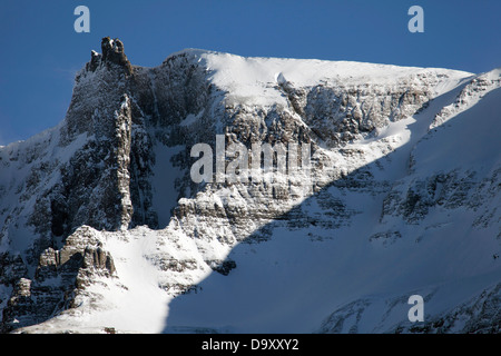 Paysage de montagne au-dessus de la tête de lézard dans les montagnes de San Juan près de Telluride, Colorado. Banque D'Images