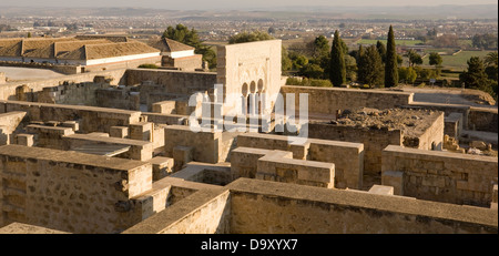 Le Madinat Al-Azahra ou Medina Azahara. Cordoba. L'Andalousie. L'Espagne. Banque D'Images