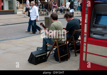 Les amuseurs publics à Stratford-upon-Avon, Royaume-Uni Banque D'Images