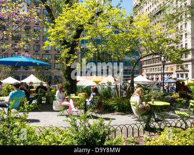 Union Square Park, espace public, NYC Banque D'Images