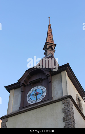 Pavillon de l'Allemagne à Epcot Center World Showcase. Tour de l'horloge. Pour un usage éditorial uniquement. Banque D'Images