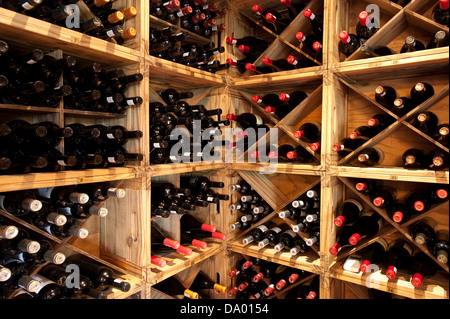Cave à vin, le Quartier Francais, Franschhoek, Afrique du Sud Banque D'Images