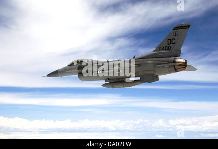 121e Escadron de chasse - General Dynamics F-16C Block 30 Fighting Falcon 85-1400 Banque D'Images