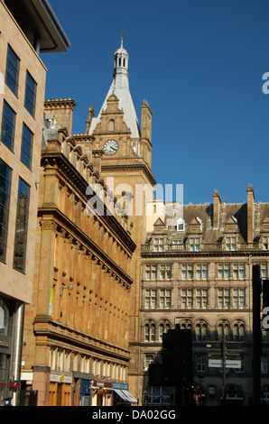 Les bâtiments du centre-ville de Glasgow, Écosse Banque D'Images