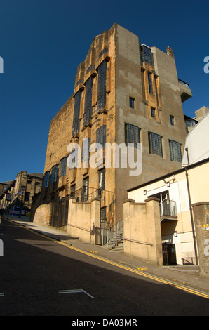 Glasgow School of Art building, conçu par Charles Rennie Mackintosh, à Garnethill à Glasgow, Ecosse Banque D'Images