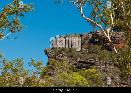 Burrunggui Rock, Nourlangie, le parc national de Kakadu, Territoire du Nord, Australie Banque D'Images