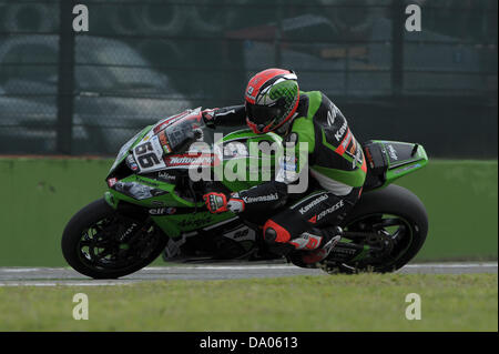 Imola, Italie. 29 juin 2013. Tom Sykes lors du Championnat Superbike d'Imola. Credit : Gaetano Piazzolla/Alamy Live News Banque D'Images