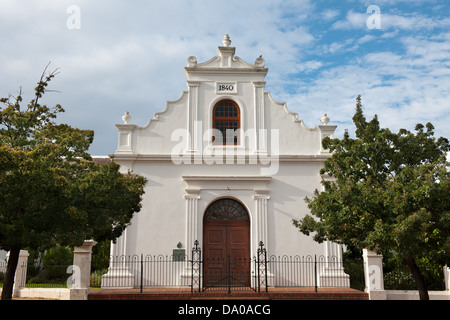 Église Rhenisch, 1823, Stellenbosch, Afrique du Sud Banque D'Images