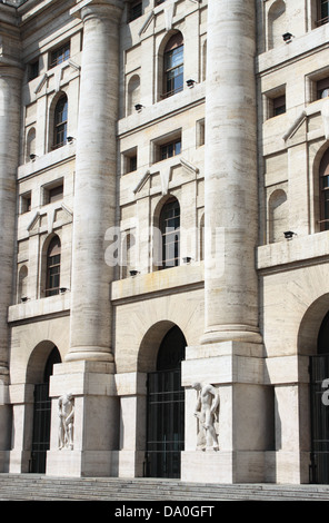 La Bourse italienne à Milan, Italie Banque D'Images