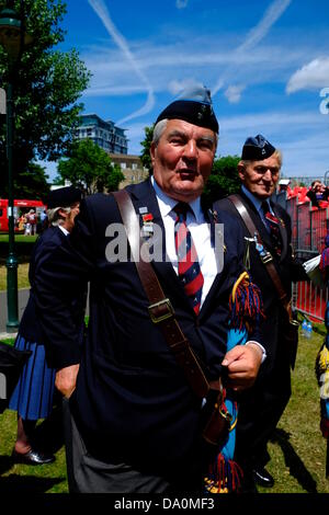 Londres, Royaume-Uni. 30 Juin, 2013. Journée des Forces armées, événement qui a eu lieu à l'Imperial War Museum dans le London Borough of Southwark l'événement a eu lieu le dimanche en raison de fierté événement tenu le samedi. Megawhat Crédit : Rachel/Alamy Live News Banque D'Images