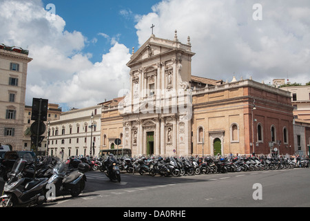 L'église de Sainte Suzanne aux bains de Dioclétien à Rome, Italie. Banque D'Images