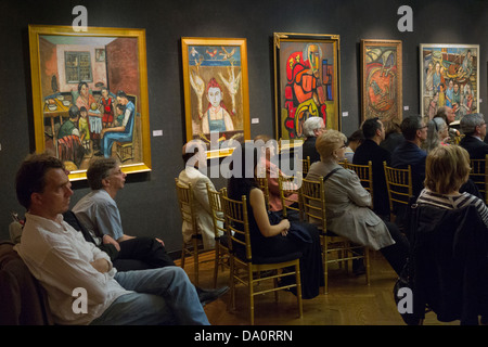 Intérieur du National Arts Club à New York City Banque D'Images