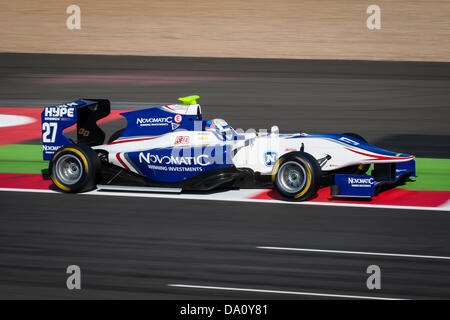 Circuit de Silverstone, UK, 30 juin 2013. GP3 Course 2 à la British GP Silverstone en Angleterre. Round 3 de la série GP3 2013. # 27 Aaro Vainio (FIN) - Koiranen GP Credit : Action Plus Sport Images/Alamy Live News Banque D'Images