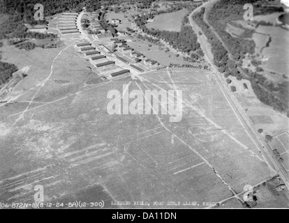 Ethan Allen Army Airfield Vermont 12 Aug 1924 Banque D'Images