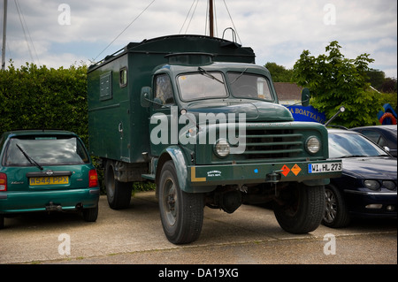 L'Armée allemande Hanomag chariot à Newport, Isle of Wight, UK Banque D'Images